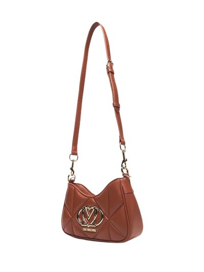 THE EMBOSSED Q HOBO SHOULDER BAG